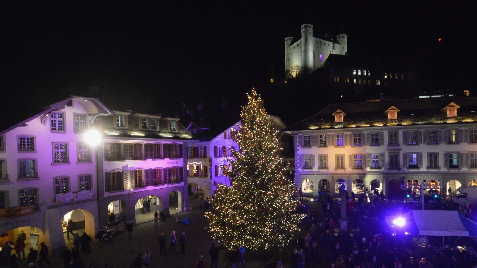 Tannenbaumcasting - Thun's Weihnachtsbaum