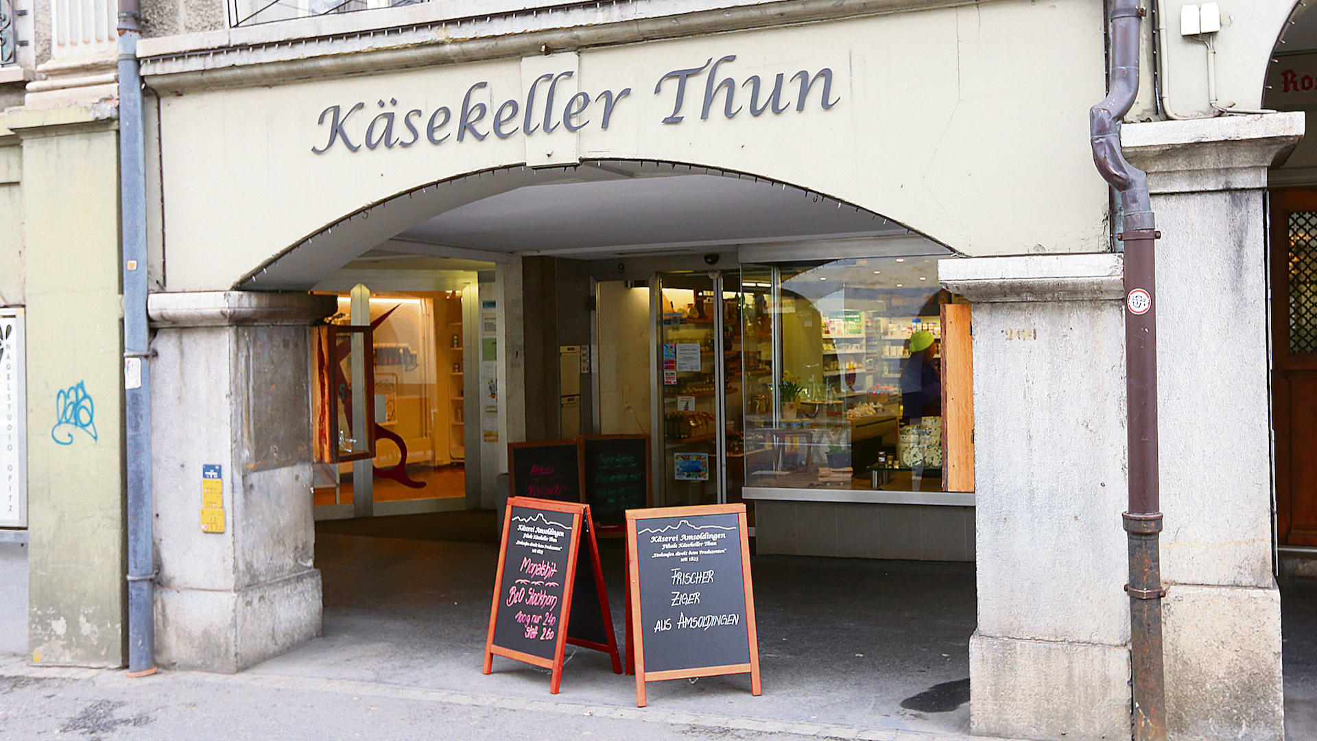 Geschäftsübergabe Käsekeller Thun