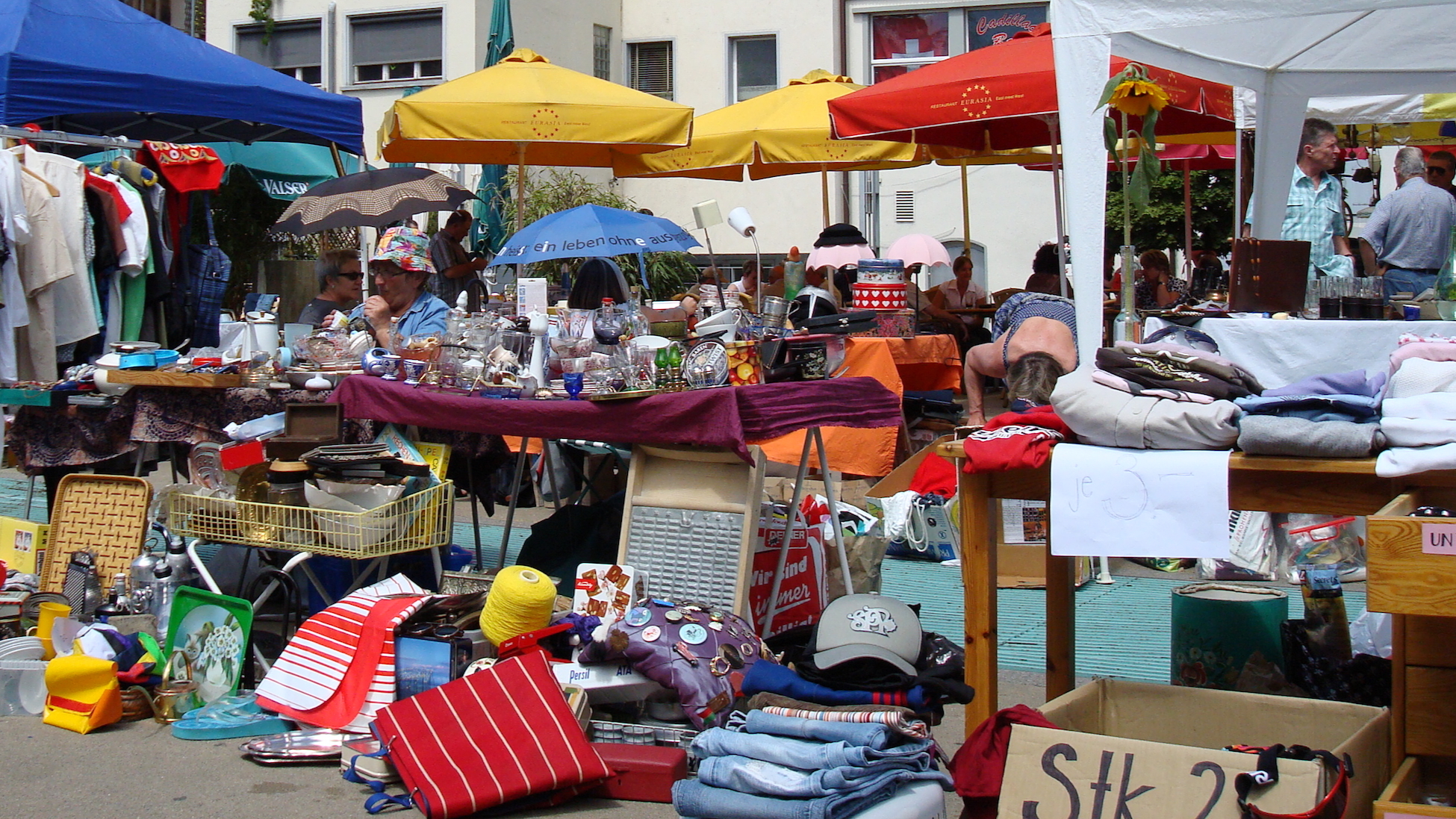Anmeldung Trouvaillen-Mark Thun - Shopping in der Thuner Innenstadt