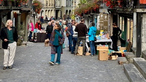 Rückblick auf die Premiere des Trouvaillen- und Trödelmarkts in Thun