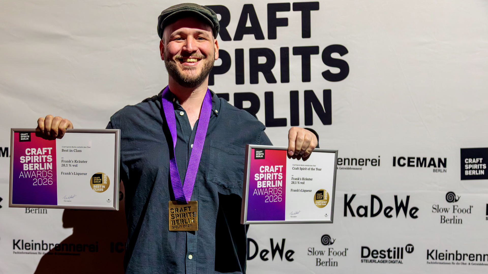 Frank&rsquo;s Kr&auml;uter aus Thun ist &bdquo;Craft Spirit of the Year 2026&ldquo;